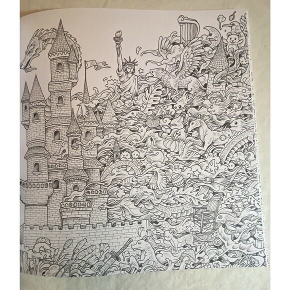 Imagimorphia : An Extreme Coloring and Search Challenge by Kerby Rosanes (2016) - Picture 11 of 16